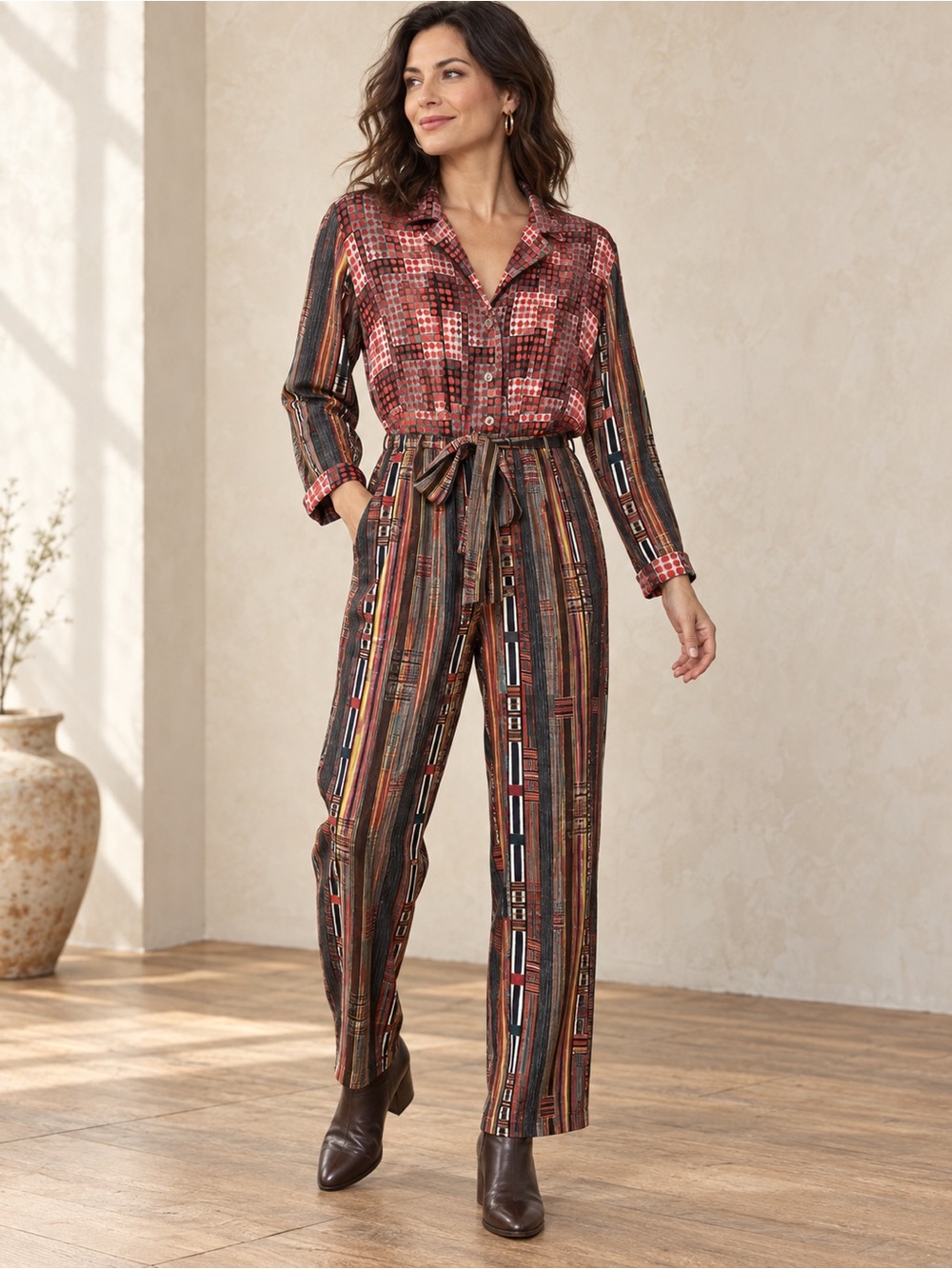 Anthropologie Jumpsuit Medium